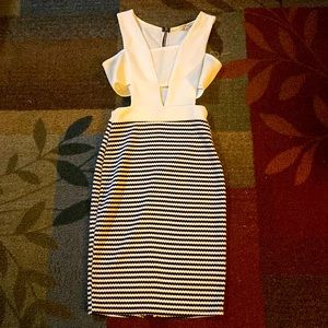 Black and White Charlotte Russe Dress